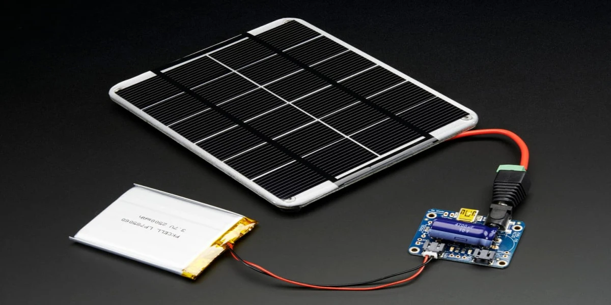 Mini Solar Panel with JST Connector for Battery Charging Mini solar panel with JST connector cable for battery charging and small electronic devices