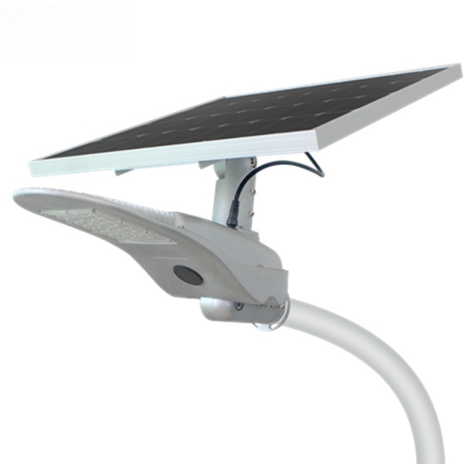 Solar Powered Led Streetlight Double Arm Pole | Sensor Street Light 