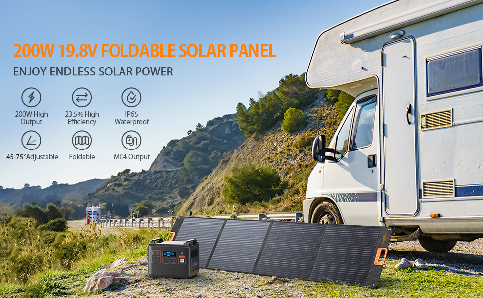 Portable Solar Panel 200W_Header