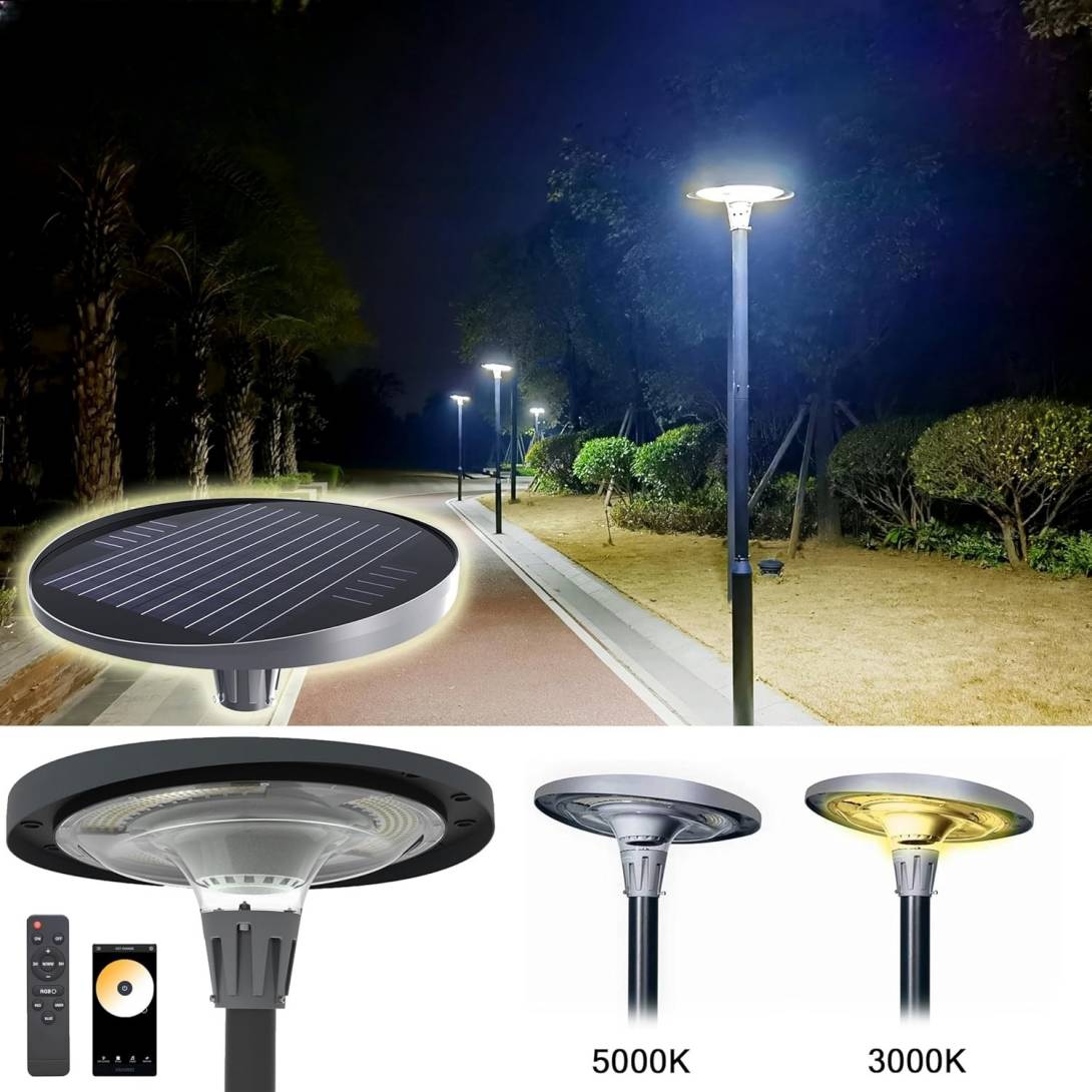 Solar Courtyard Light