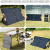 Best 100 Watt Folding Portable Solar Panels Charger for Camping Trailers