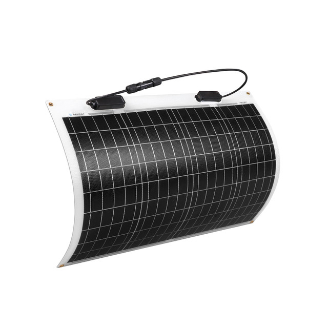 50 Watt 12 Volt Small Custom Light Portable Photovoltaic Modules Flexible Monocrystalline Cells Solar Panel Manufacturers