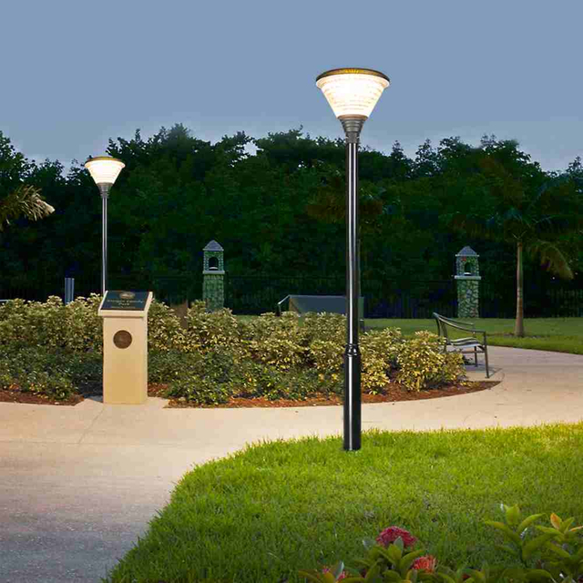 Solar Post Lantern | Solar Powered Light On Pole