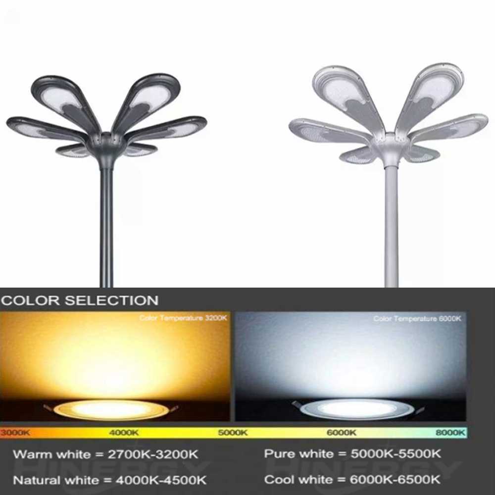 High Lumen Solar Lamp Post Lights | Outdoor Commercial Lighting