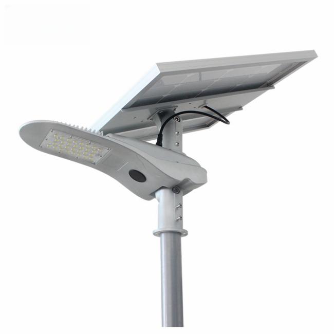 Solar Powered Led Streetlight Double Arm Pole | Sensor Street Light 