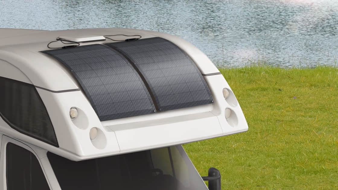 black flexible solar panel_Header