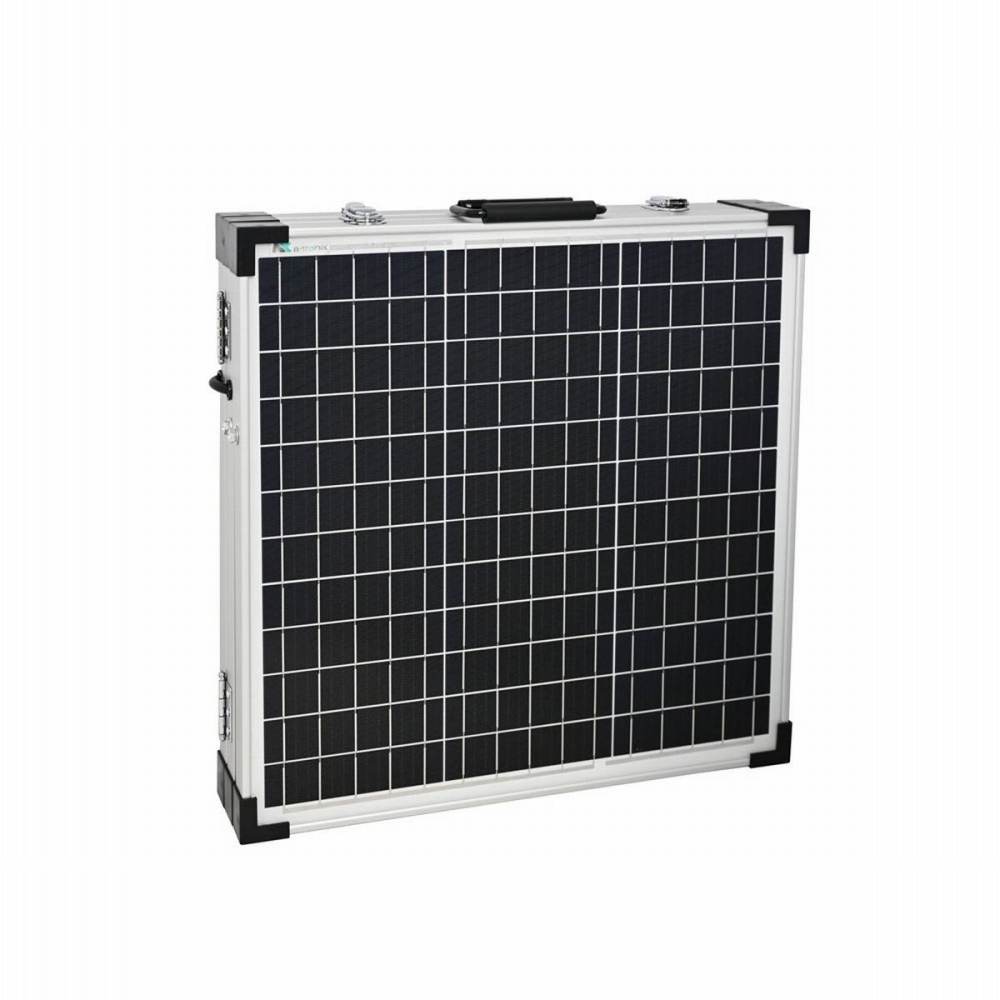 Hinergy 180 Watt 12 volt Monocrystalline Foldable Solar Panel Suitcase with Charge Controller