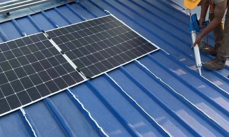 Flexible solar panel__Installation