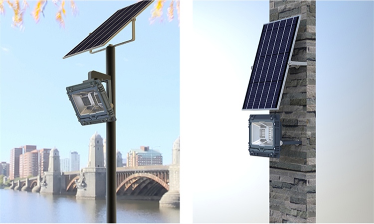 solar flood lights for outdoors_Installation