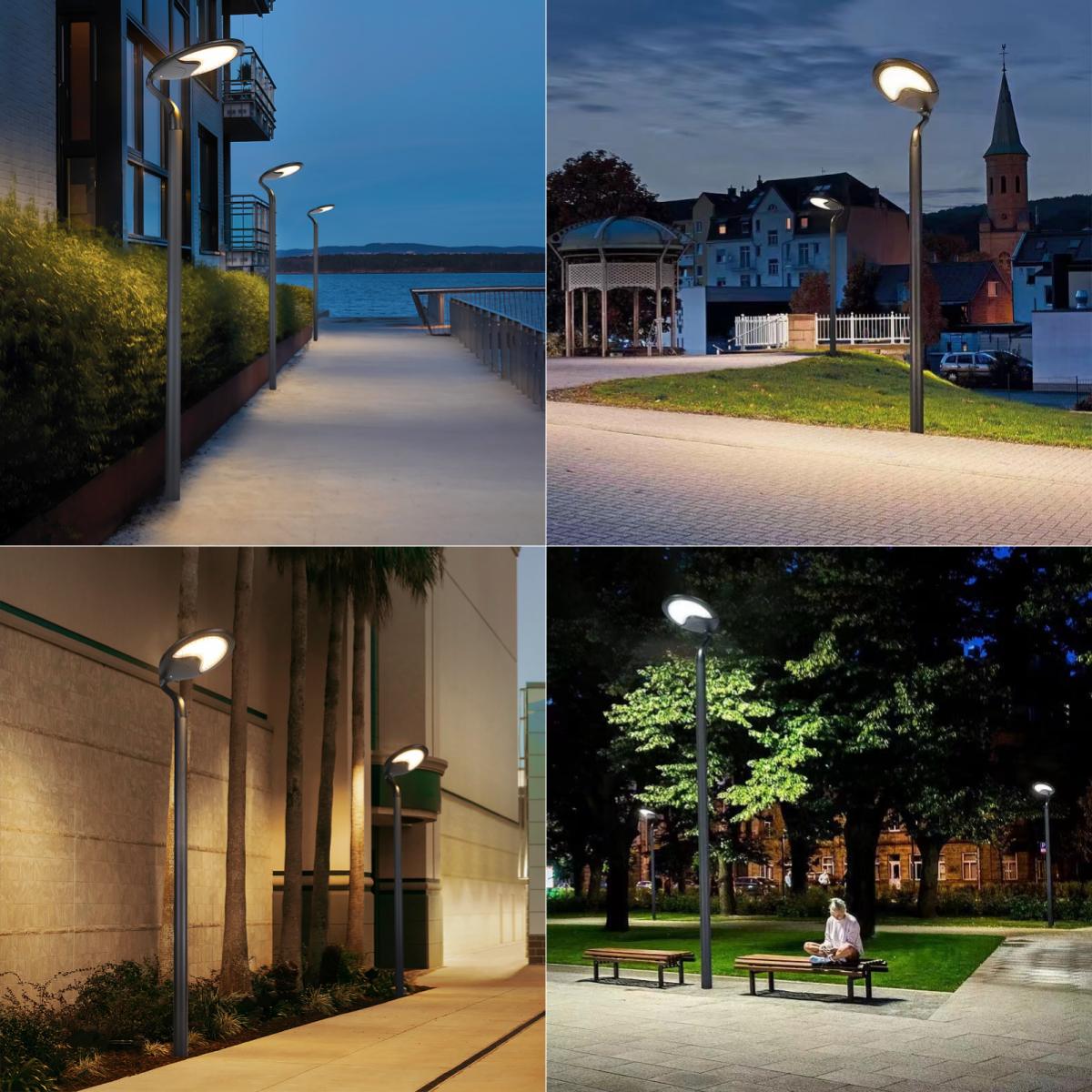 solar pole lights_Application