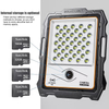 Solar Powered Outdoor Flood Lights | Exterior Flood Lights with Motion Sensor Surveillance Camera