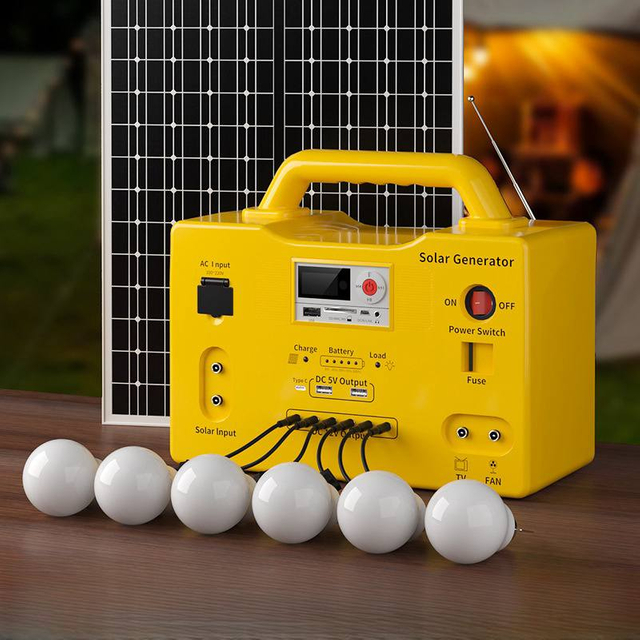 12 Volt Home Solar Lighting System