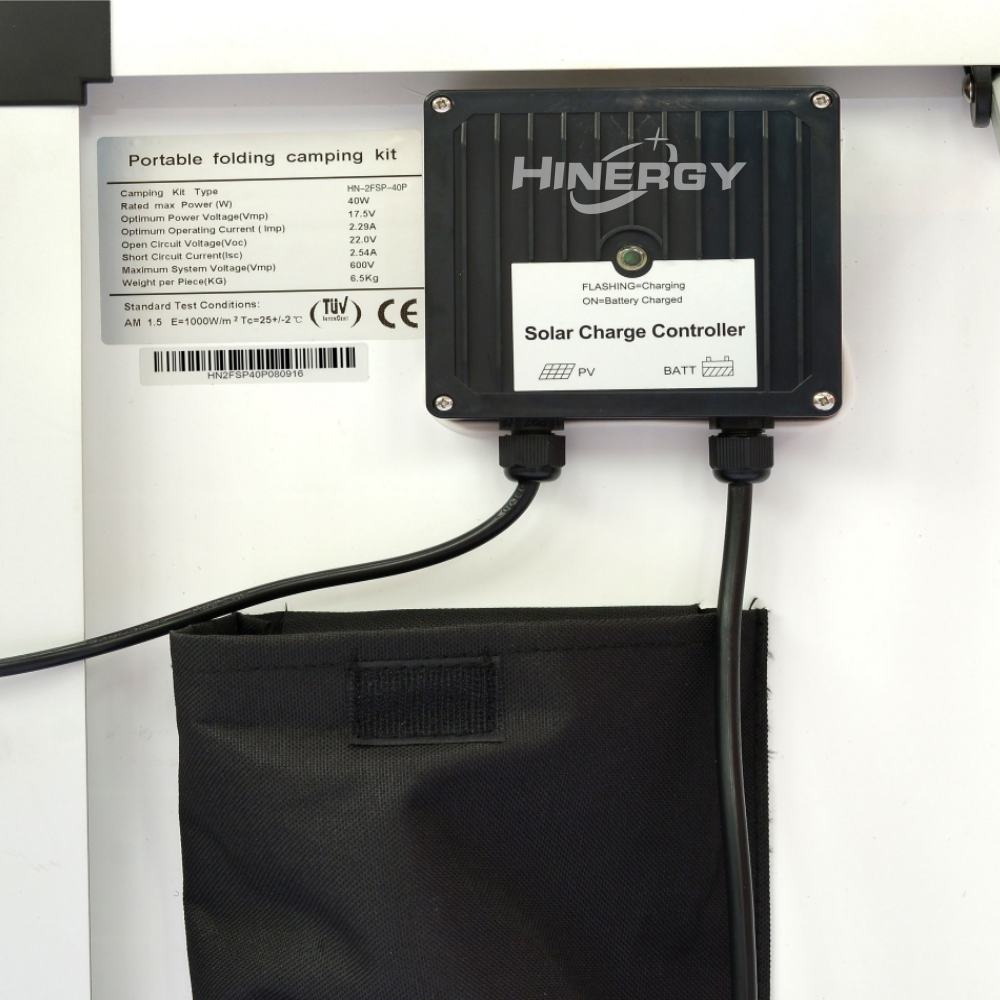 Portable 100 Watt 12 Volt Off Grid Power Suitcase Solar Panel Kit 100W for RV