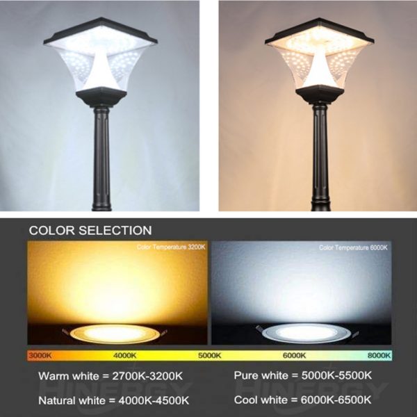 Solar Powered Post Mounted Lights | Outdoor Lamp Post with Solar Light 