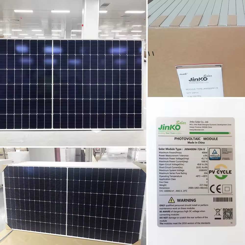 Jinko Solar Panels JKM535-555M-72HL4-BDVP Tiger Pro Bifacial Solar Modules 540W 545W 550W for Sale