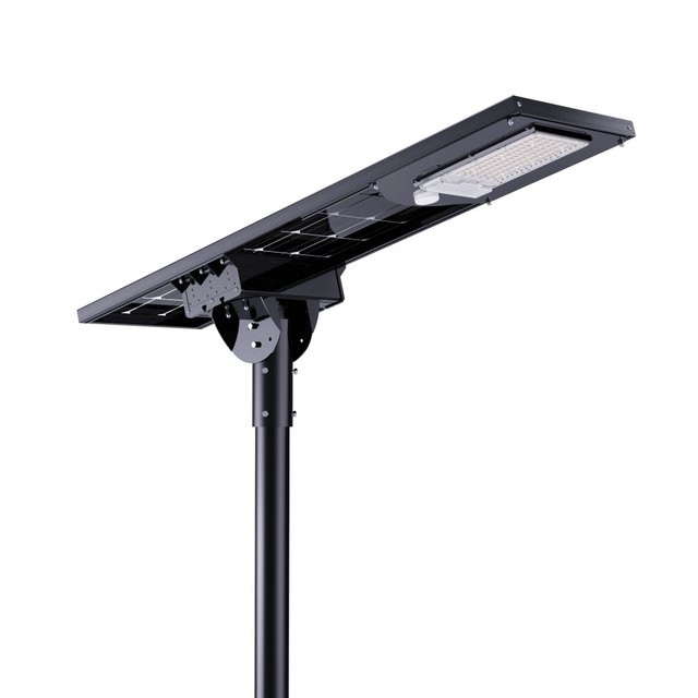 Outdoor Bifacial Panel Powered Rechargeable Motion Sensor All in One Solar Street Light Price