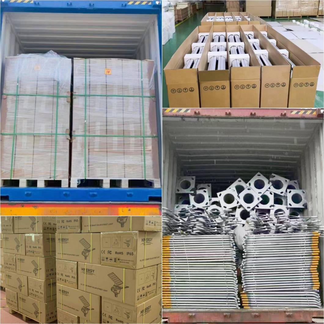 commercial solar powered street lights_Packing