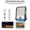 Solar Powered Outdoor Flood Lights | Exterior Flood Lights with Motion Sensor Surveillance Camera