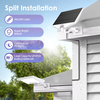 Solar Powered External Wall Lights | Separate Up And Down Outdoor Lamp