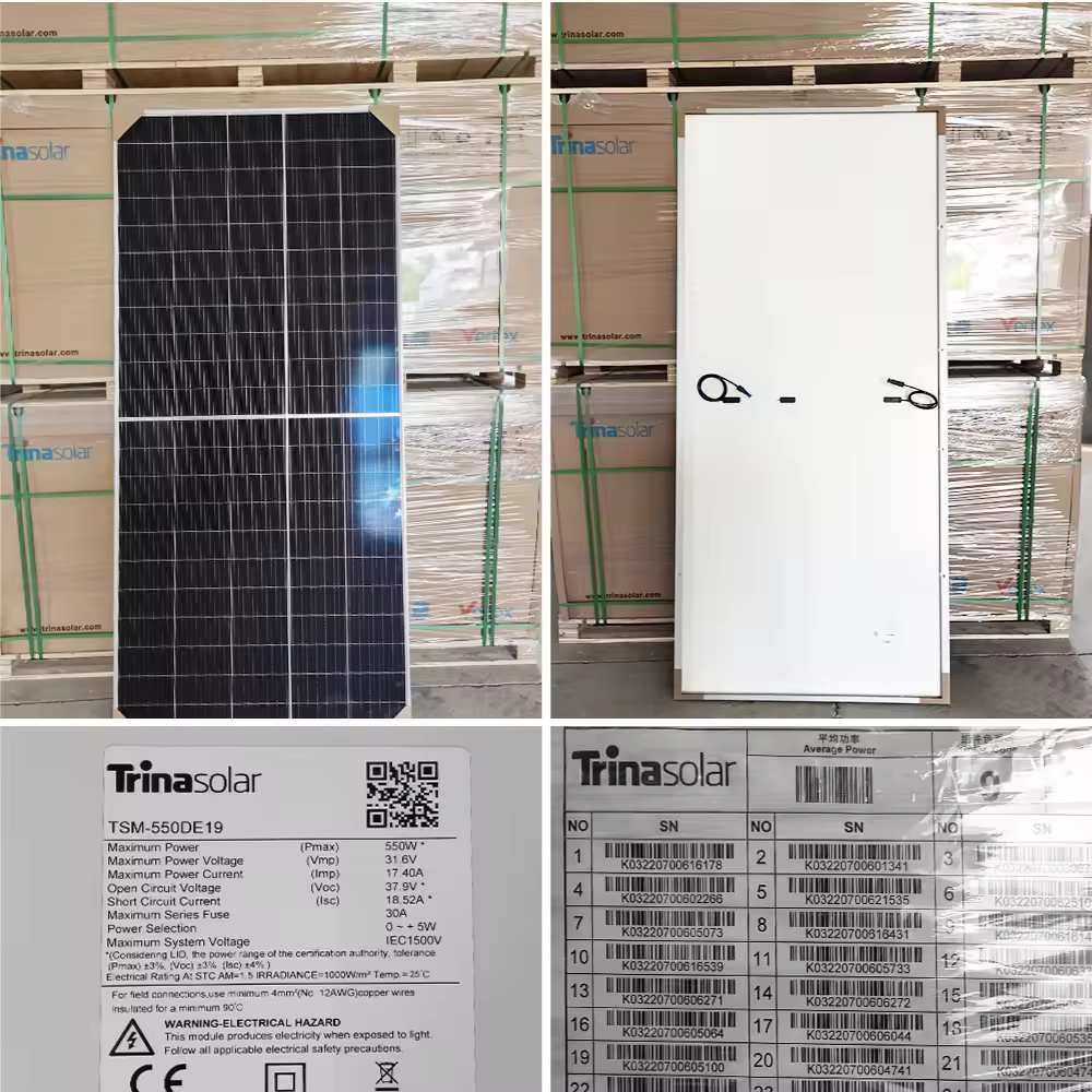 Trina Solar Vertex Tsm 700w N Type Topcon Pv Bifacial Solar Panels Cost Price