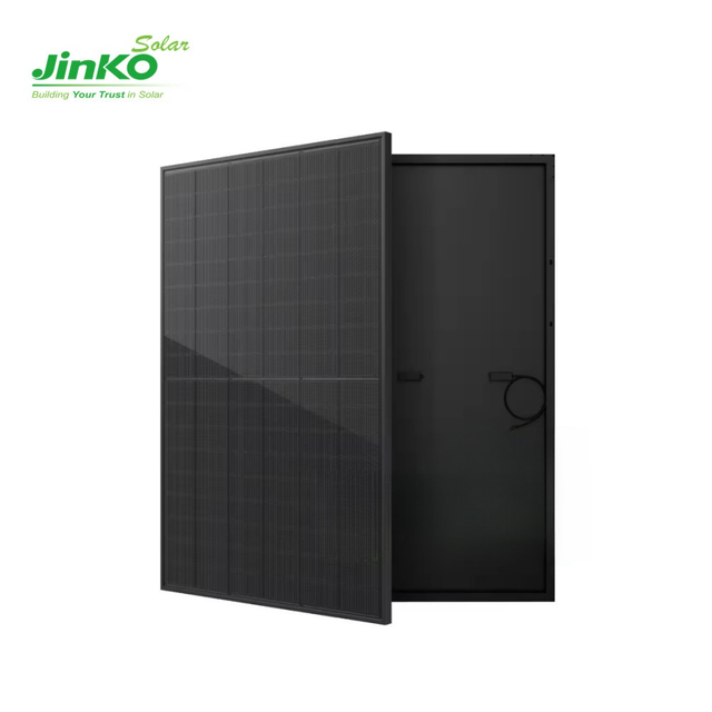 Jinko Tiger Neo 440W N-Type TOPCon Full Black Solar Panel JKM440N-54HL4R-V