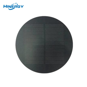 Hinergy Monocrystalline Circle PV Cell 5V 6V 9V 12V Circular Small Round Solar Panel Price