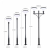 Solar Powered Led Pole Lights Outdoor | Lamp Post for Outside Yard