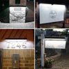 Solar Powered Sign Light | Outdoor Led Signage for Business Address Lighting