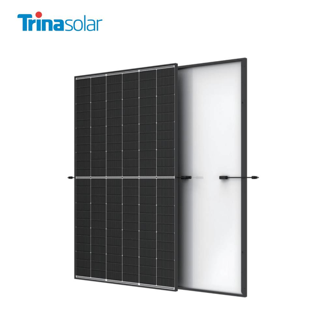 Trina Solar Vertex 440W 450W Monocrystalline Black Frame Solar Panels 