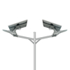 Solar Powered Led Streetlight Double Arm Pole | Sensor Street Light 