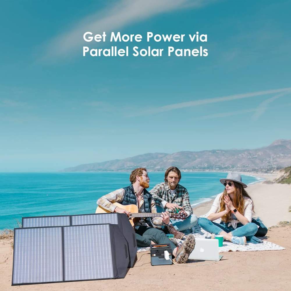 Largest Portable 400w 24v Waterproof Compact Foldable Emergency Solar Panels Charger Kit for Car Camping