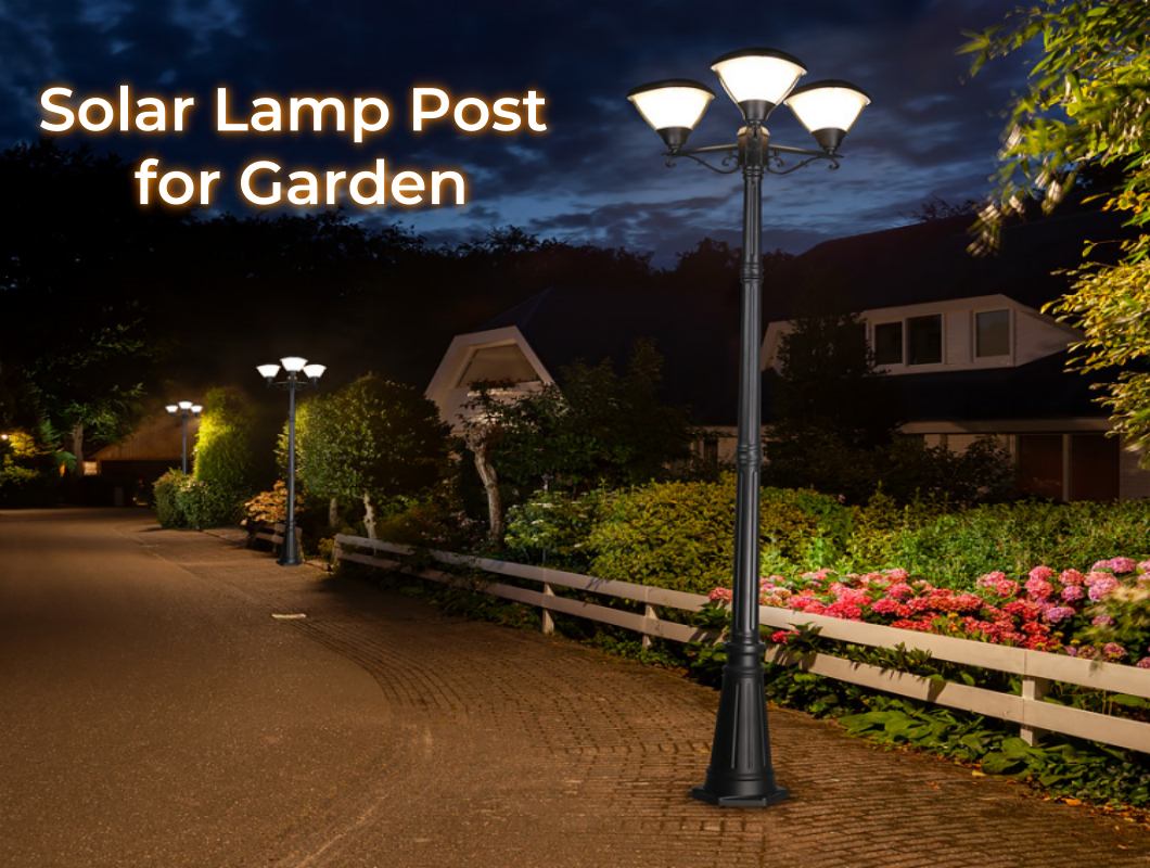 yard light posts with Pole_Header