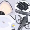 Solar Powered Outdoor Lamp Post Lights for Garden Yard Lighting