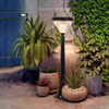 Post Outdoor Solar Powered Lights | LED Pole Lamp for Yard Lighting