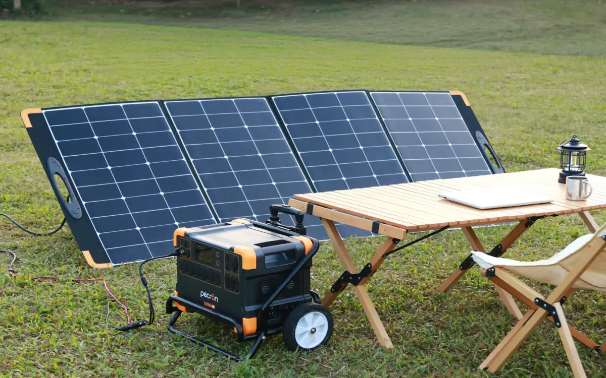 Mini Solar Panel With DC Plug | Portable Small Solar Charging Panel For Mini Power Station