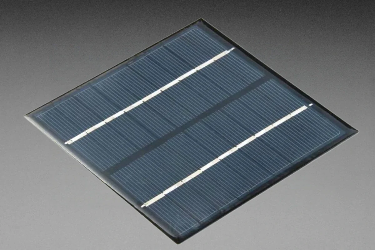 9V mini solar panel for security cameras, IoT devices and industrial electronics
