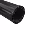 360 degree cylindrical PV module structure showing solar cell layers and tubular design