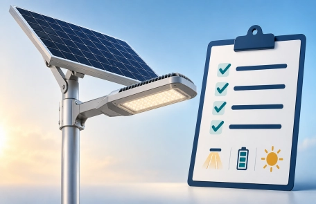 Solar Street Light Specifications: A Project Buyer’s Checklist