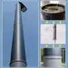 Installation process of cylindrical solar panel on a solar street light pole
