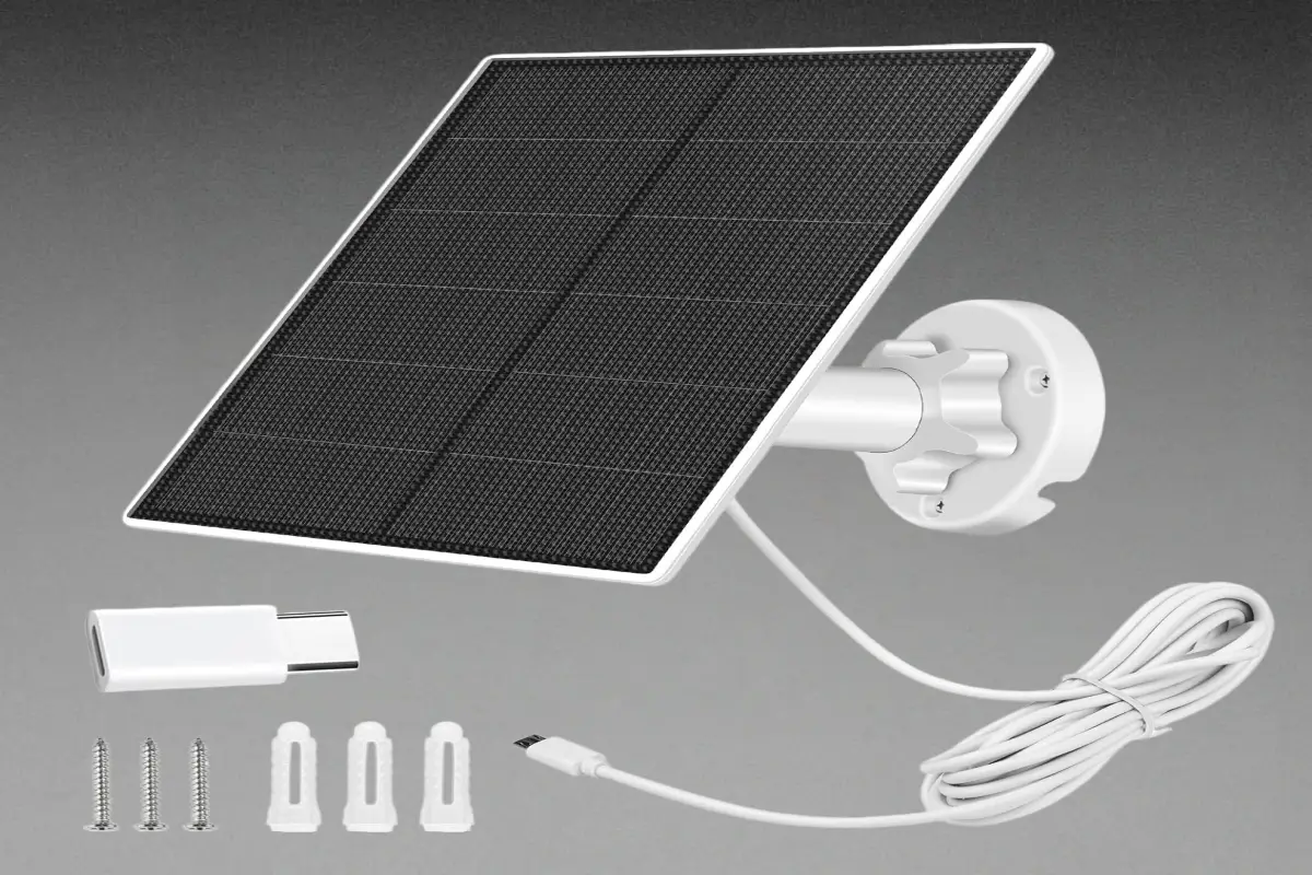 USB mini solar panel for phones, power banks and portable electronic devices